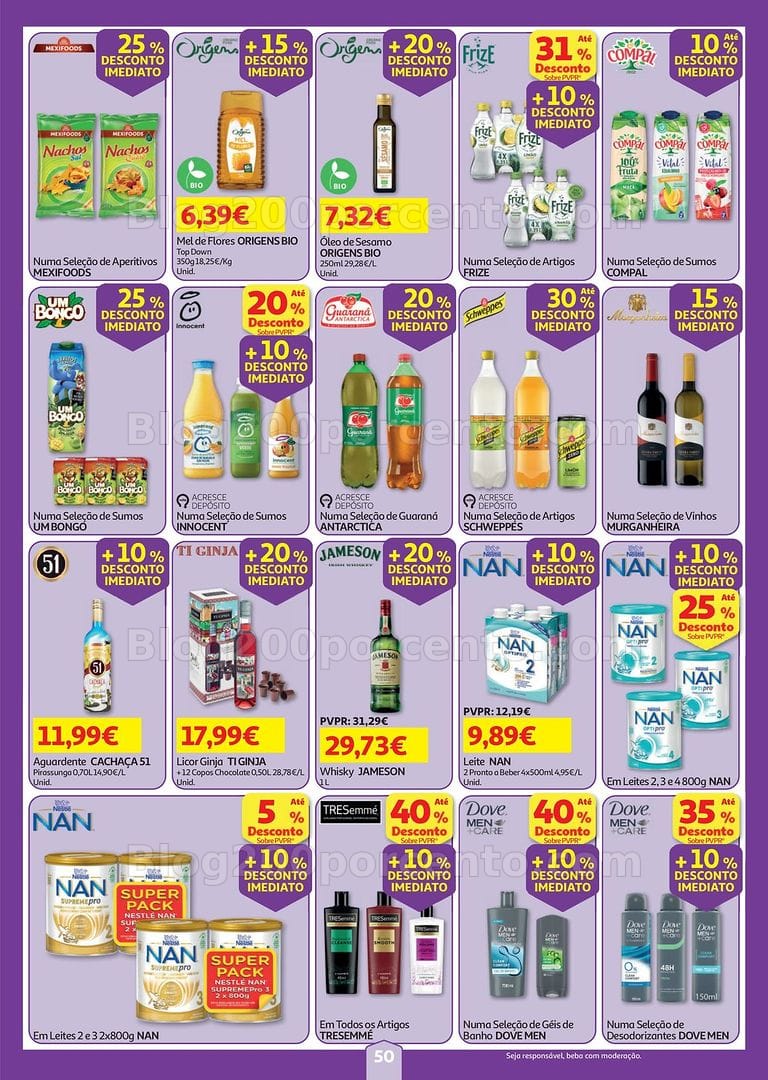 Antevisão Folheto AUCHAN Super Poupança Promoções de 30 julho a 5 agosto